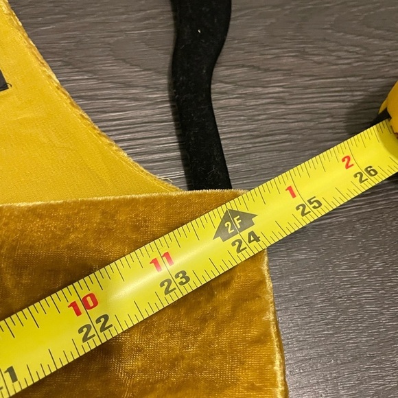 J. Crew Velvet Gold Bronze Blouse Size 8 - Picture 9 of 12